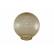 Рассеиватель шар ПММА 300 мм золотой призма (байонет 145 мм) TDM