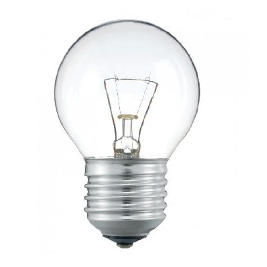 Лампа накаливания Шар Е27 40Вт 230В Р45 CL прозрачный