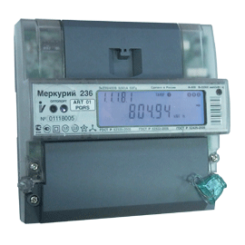 Электросчетчик Меркурий 236 АRТ 02 PQRS 5(100)A/400В трехфазный, многотарифный