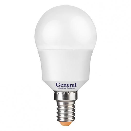 Лампа GLDEN-G45F-7-230-E14-4500