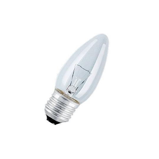 Лампа накаливания Свеча Е27 60Вт 230В B35 CL прозрачная