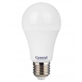 Лампа светодиодная E27 14Вт 4500K  800лм GLDEN 3WA60 (GENERAL LIGHTING) (670400) 3шт. в упаковке