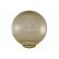 Рассеиватель шар ПММА 400 мм золотой призма (байонет 145 мм) TDM