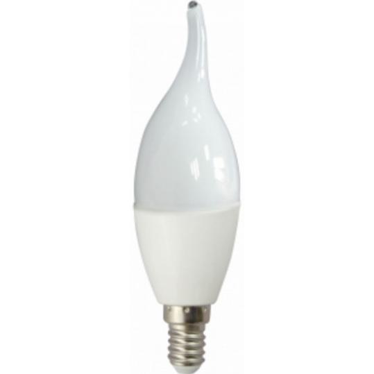 Лампа светодиодная Свеча на ветру E14 8Вт 4000K SVD матовая (LEEK)