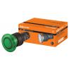 Кнопка грибовидная SB7-CWM31-220V(LED) d35мм 1з зеленая TDM