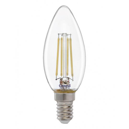 Лампа GLDEN-CS-8-230-E14-2700 1/10/100