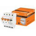 АВДТ 63 4P(3Р+N) C63 100мА 6кА тип А - Автоматический Выключатель Дифференциального тока TDM