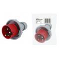 Вилка кабельная IP67 16А 3Р+РЕ 380В TDM