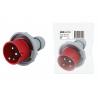 Вилка кабельная IP67 16А 3Р+РЕ 380В TDM