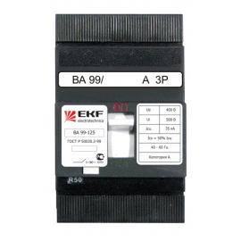   40А 3P ВА-99/125 25кА (EKF) 