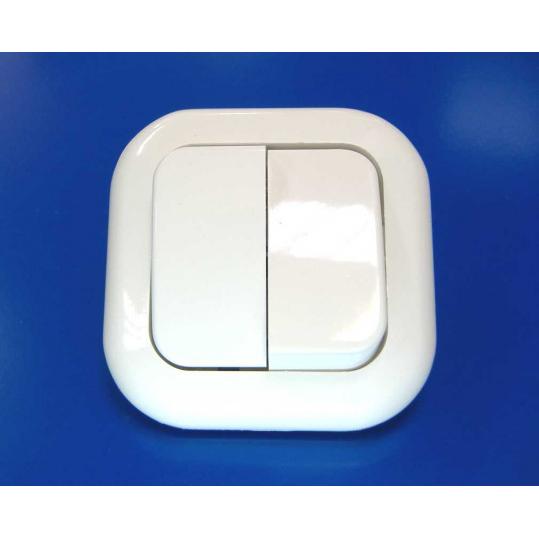 Выключатель скр/уст 2-кл. IP20 6А белый С56-034 "Валентина" (130) распродажа