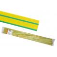 Термоусаживаемая трубка ТУТнг 40/20 желто-зеленая по 1м (25 м/упак) TDM