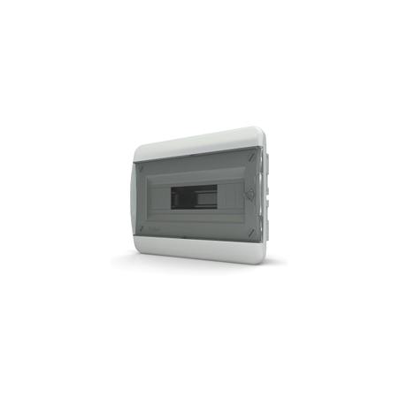 Бокс навесной IP41  6 мод. CNK 40-06-1 (прозрачная черная дверь) (TEKFOR)