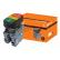 Кнопка двойная MPD2-11Y (зеленая/красная) (LED) в сборе d22мм/24В (I/O)  линза желтая TDM