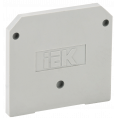 Заглушка для ЗНИ-35мм2 (JXB125A) серая IEK