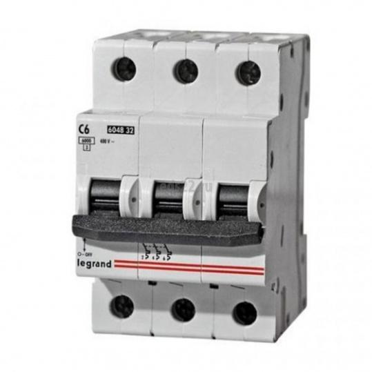   10А 3P TX3 (LR) C10 6кА (Legrand) 604833 (404054)