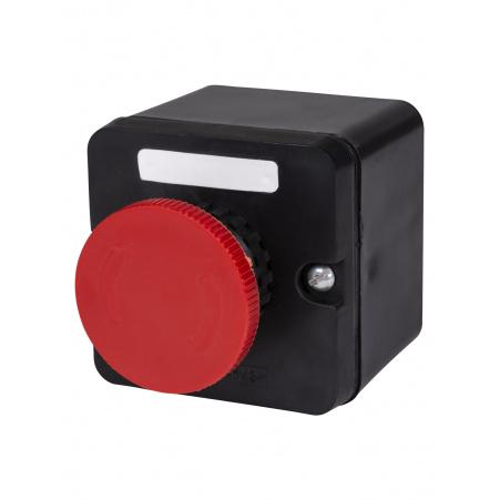 Пост кнопочный ПКЕ 222-1 красный гриб с фиксацией IP54 TDM