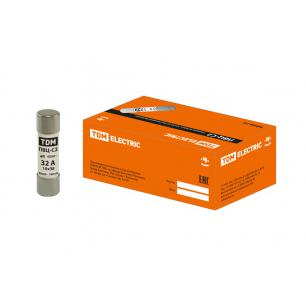 Плавкие вставки ПВЦ 10x38 aR (быстродействующие) (TDM) 