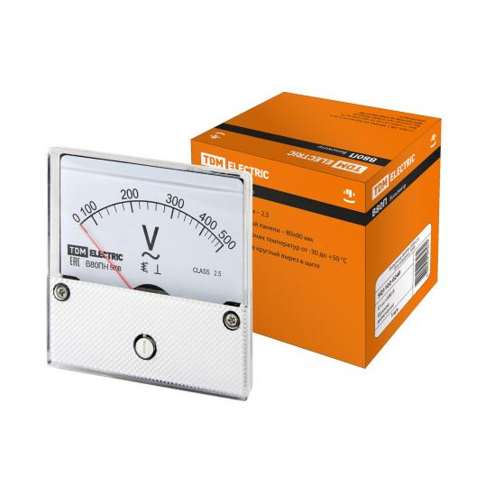 Вольтметр В80ПН 500В-2,5, (без поверки), TDM