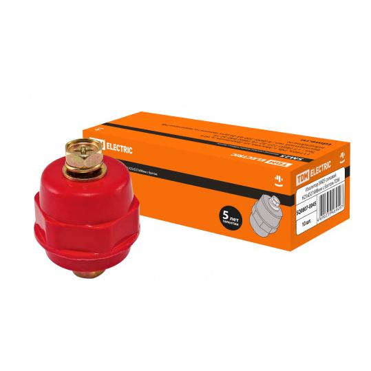 Изолятор SM25 силовой Н25хD27хМ8мм с болтом TDM