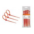 Хомуты нейлоновые 3,6х200мм (красный) (25 штук) TDM