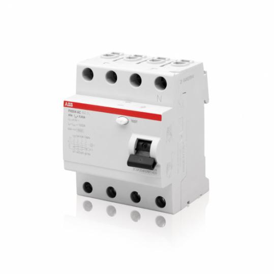 (УЗО)  40А/ 30мА 4P FH204 тип AC (ABB)