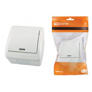 Розетки и выключатели открытой установки серии Селигер IP44 TDM 