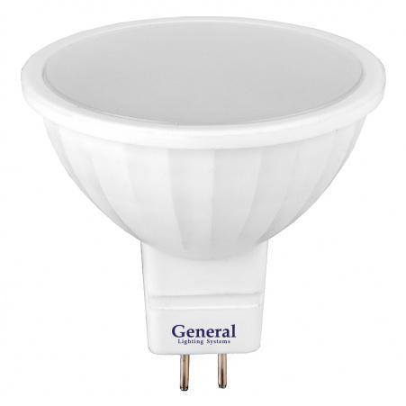 Лампа GLDEN-MR16-7-230-GU5.3-6500