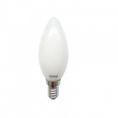 Лампа светодиодная Свеча E14 8Вт 4500K 640лм GLDEN-CF Матовая (GENERAL LIGHTING) (638300)