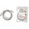 Патч-корд народный U/UTP Cat 5e 4PR 24AWG PVC, литой 5 м, серый