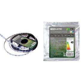 Лента светодиодная SMD5050-60 LED/м-IP20-12 В-10 Вт/м-RGBW (4 в 1), (5 м) TDM