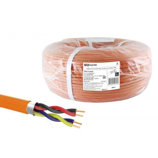 Кабель КПСЭнг(А)-FRLS 2х2х0,2 мм² (200м) TDM