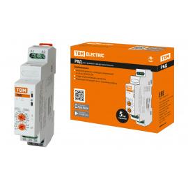 Реле времени РВД-0,1с/10мин-75мс/150мс-2х8А-24/230В-DIN ("звезда-треугольник", 24-230В АС/DC) TDM