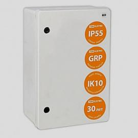Щит антивандальный, ЩПМП-1-0, GRP, IP55, IK08, -50 С до +70 С, навесной, (400х300х210) TDM