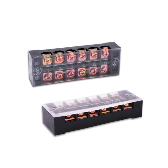 Блок зажимов ЗКВК  15А  6 конт. пар ТВ-1506 (100 шт/уп) (АБК-СИЛА)