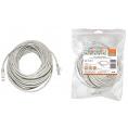 Патч-корд народный U/UTP Cat 5e 4PR 24AWG PVC, литой 20 м, серый