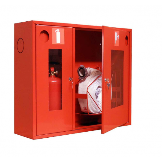 Шкаф пожарный Ш-ПК-02НС-У4-008 красный Узола