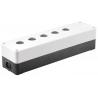 Корпус КП105(6) для кнопок 5(6) мест белый TDM