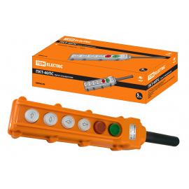 Пульт управления ПКТ-40ПС, кнопки Пуск с фиксацией, Стоп, вверх, вниз, влево, вправо, IP54 TDM