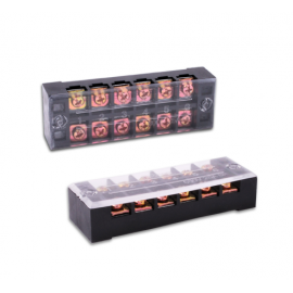 Блок зажимов ЗКВК  45А  6 конт. пар ТВ-4506 (20 шт/уп) (АБК-СИЛА)