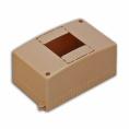Бокс навесной IP20  4 мод. (коричневый) (RUVINIL)