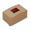 Бокс навесной IP20  4 мод. (коричневый) (RUVINIL)