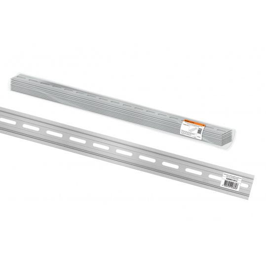 DIN-рейка алюминиевая усиленная 35х7,5х1,5х1000мм TDM