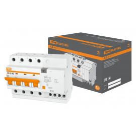 Диф.автомат АД-4 4Р 40А  30мА TDM