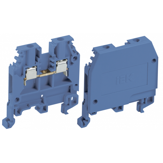 Зажим наборный ЗНИ-2,5мм2 (JXB24А) синий IEK
