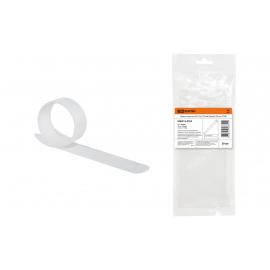 Хомут-липучка ХЛ 16х210 мм белый (20 шт) TDM