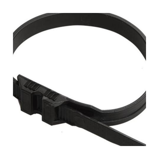 04. Хомут для СИП ХС-260 Стяжные хомутики CSL 260 (BK)