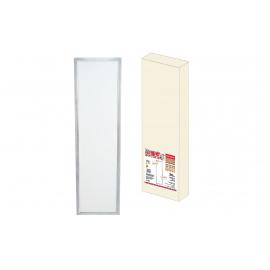 Ультратонкая светодиодная панель серии СВО 295 х1195, 36Вт, 3000К,  хром, Народная (без драйвера)