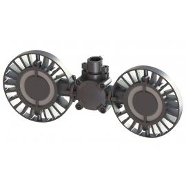 Светильник взрывозащищенный ДСП 03-2х20-002 УХЛ1 1ExdmbIICT6Gb TDM