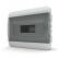 Бокс встраиваемый IP41  6 мод. CVK 40-06-1 (прозрачная черная дверь) (TEKFOR)